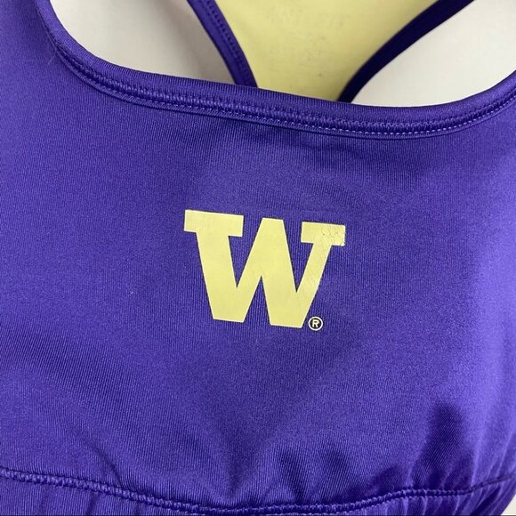 Nike Dri-Fit Purple Sports Bra Size Small Supportive Fitness Yoga Running Top S - Picture 4 of 8
